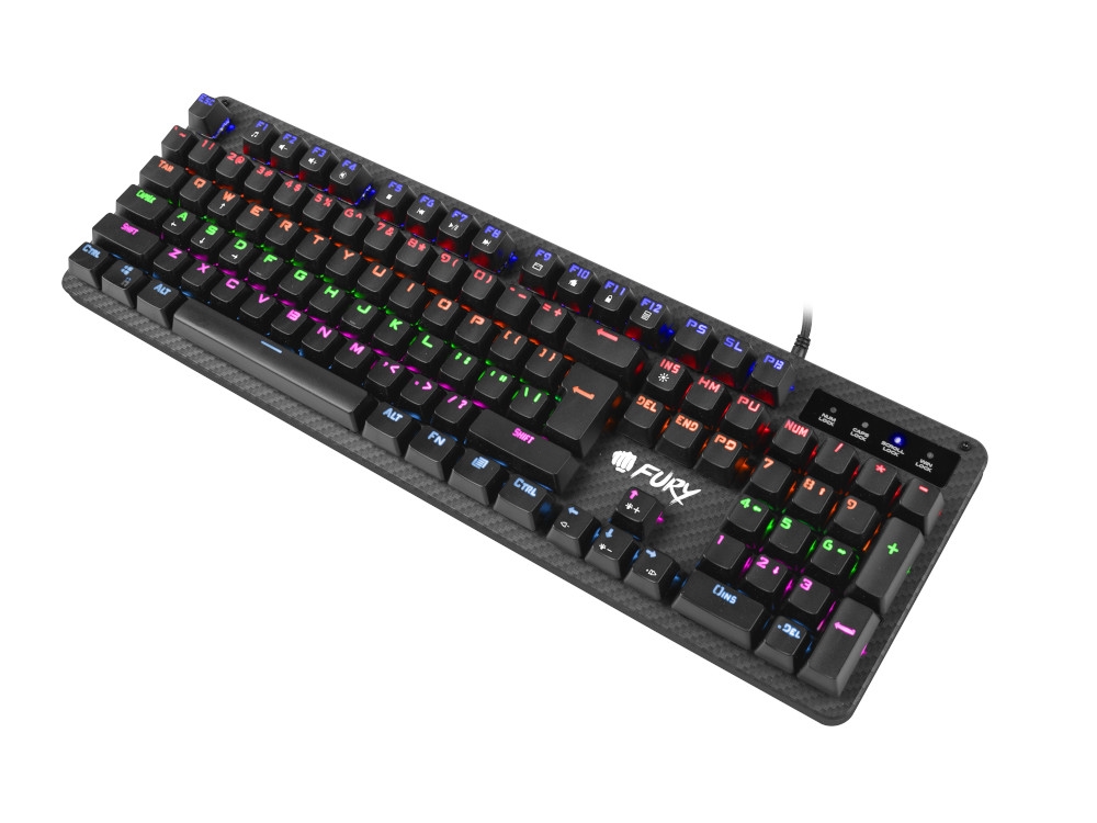 Клавиатура FURY Mechanical gaming keyboard - keyboard.bg