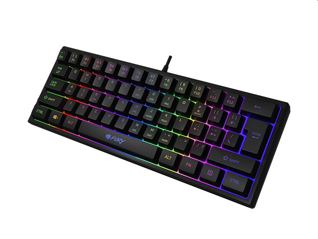 Клавиатура FURY Gaming Keyboard Tiger US Layout Backlight 60%