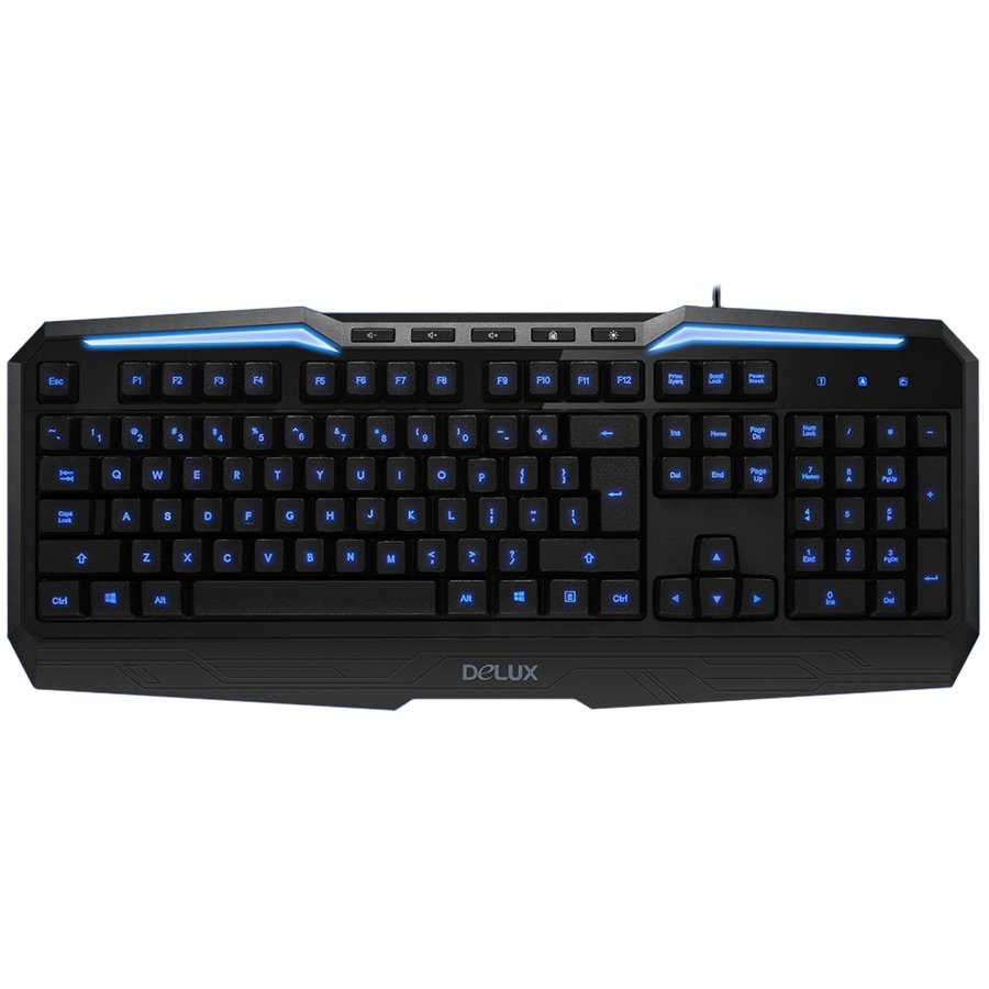 Клавиатура DELUX DLK9025 USB Back Light Multimedia