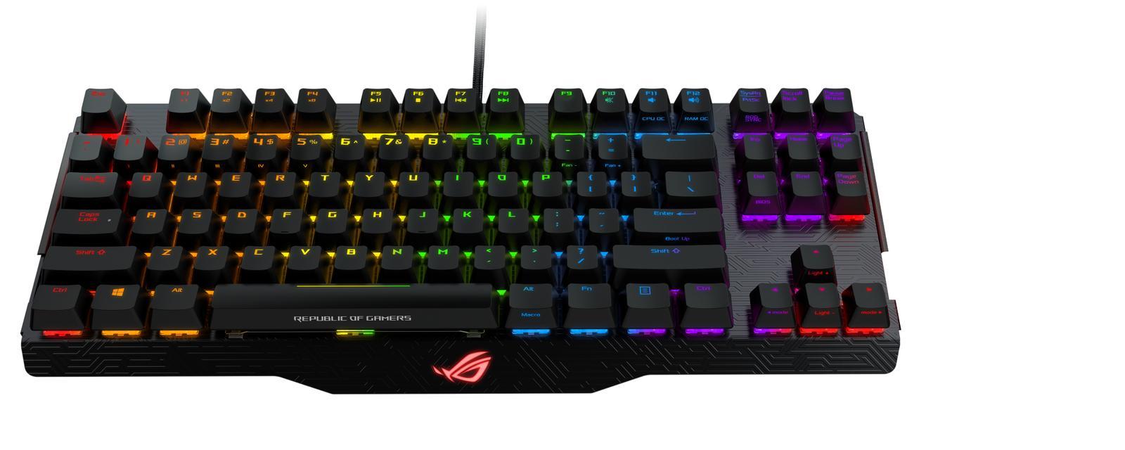 Геймърска механична клавиатура Asus ROG Claymore Core Cherry MX Brown ...