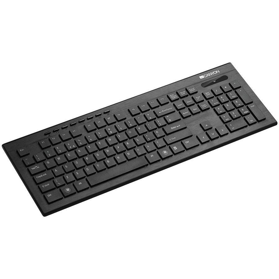Клавиатура CANYON Multimedia 2.4GHZ wireless keyboard
