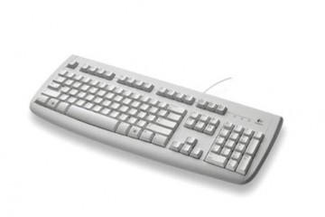 Клавиатура LOGITECH Deluxe 250 USB White US