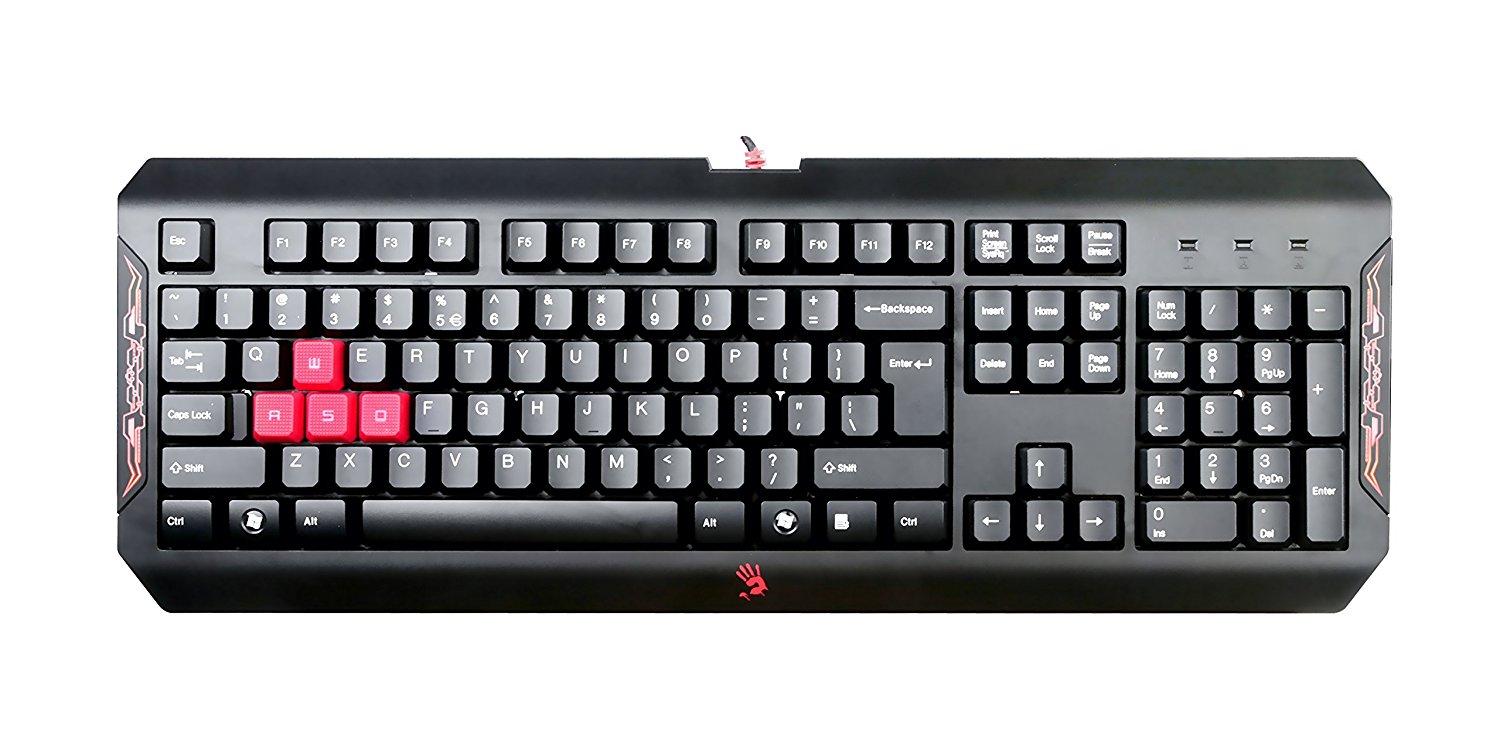 Геймърска клавиатура A4tech Bloody Blazing , Q100