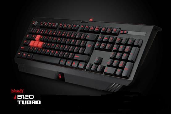 Клавиатура A4 TECH Bloody B120 геймърска с LED подсветка - keyboard.bg