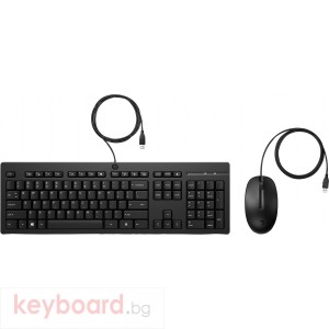Клавиатура HP 225 Wired Mouse and KB G2 (BG) AX2Y7AA#AKS