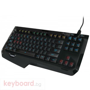 Клавиатура за геймъри LOGITECH G410 RGB компактна механична