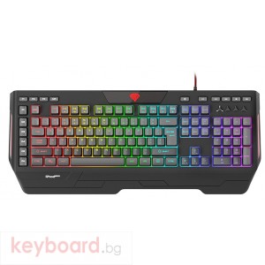 Клавиатура GENESIS Gaming Keyboard Rhod 600 Rgb Backlight Us Layout