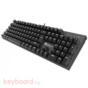Клавиатура GENESIS Mechanical Gaming Keyboard Thor 300 Green Backlight Outemu Blue Switch Us Layout