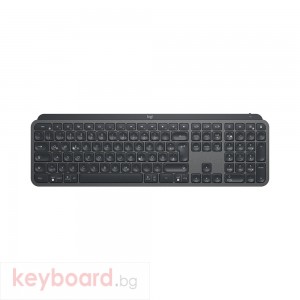 Клавиатура LOGITECH MX Keys Plus Advanced Wireless Illuminated Keyboard with Palm Rest - GRAPHITE - US INT'L 