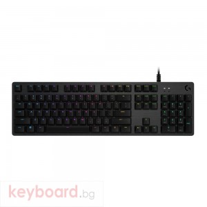 Геймърска клавиатура LOGITECH G512 Carbon RGB Mechanical Gaming Keyboard