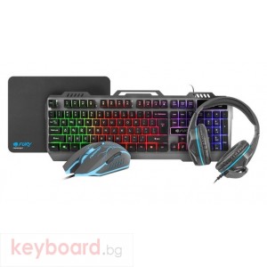 Клавиатура FURY Gaming combo set 4in1