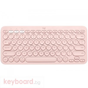 Клавиатура LOGITECH K380 Multi-Device Bluetooth Keyboard - UK English (Qwerty) - Rose