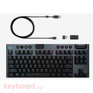 Геймърска клавиатура LOGITECH G915 Wireless TKL Keyboard