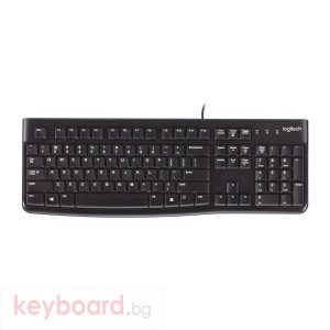 Клавиатура LOGITECH Corded Keyboard K120 - EER - US International layout
