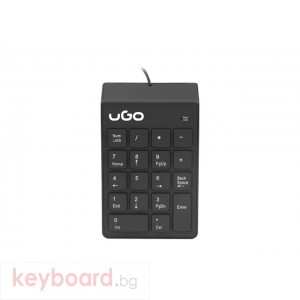 Клавиатура UGO Numpad Askja K140 Wired USB Black