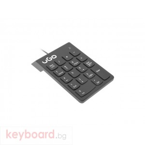 Клавиатура UGO Numpad Askja K140 Wired USB Black