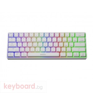 Клавиатура GENESIS Mechanical Gaming Keyboard Thor 660 Wireless RGB Backligtht Gateron Red White