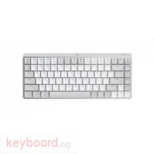 Клавиатура LOGITECH MX Mechanical Mini for Mac Minimalist Wireless Illuminated Keyboard - PALE GREY - US INT'L - EMEA