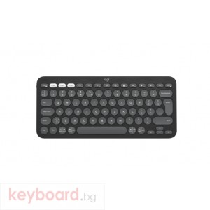 Клавиатура Logitech Pebble Keys 2 K380s - TONAL GRAPHITE - US INT'L - BT - N/A - INTNL-973 - UNIVERSAL