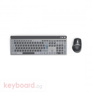 HAMA Комплект безжична клавиатура-мишка \"WKM-750\", Bluetooth & 2.4Ghz, кирилизирана