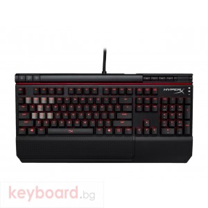 Геймърскa механична клавиатура Kingston HyperX Alloy Elite сини суичове