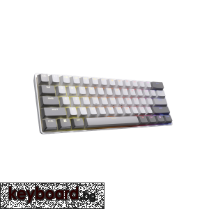 Геймърска клавиатура CORSAIR CLIPPER PRO MINI 60-CORE-WHT