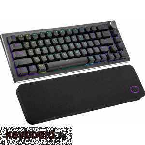 Геймърска Механична Клавиатура Cooler Master CK721, TTC Brown Switches, US Layout, Wireless 65%, RGB, Space Gray