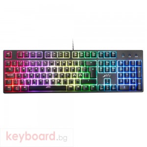 Геймърскa полу-механична клавиатура Xtrfy K3 RGB, US Layout