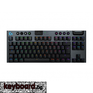 Безжична геймърска механична клавиатура Logitech G915X Lightspeed TKL - Linear Switch