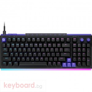 Геймърска механична клавиатура Logitech G512 X 98 - Dual Swap Linear Analog/Mechanical Switch - Black