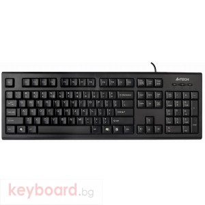 Клавиатура A4 KR-85 COMFORT USB BLACK