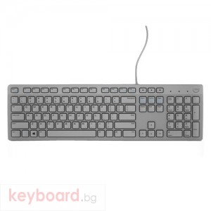 Клавиатура DELL KB216 USB US бяла