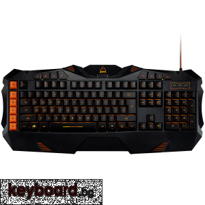 Геймърска клавиатура CANYON Wired multimedia gaming keyboard with lighting effect