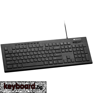 Клавиатура Multimedia wired keyboard BG черна