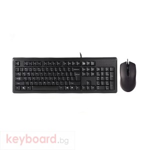 Клавиатура A4 KR-9276  DESKTOP USB BLACK
