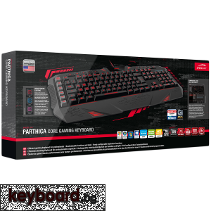 Геймърска клавиатура SPEED-LINK PARTHICA Gaming Keyboard Wired, USB, QWERTY, United States