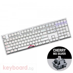Геймърскa механична клавиатура Ducky One Rainbow, Cherry MX Silver
