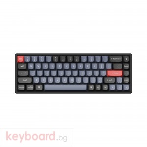Геймърска Механична клавиатура Keychron K6 Pro 65% K PRO Blue Switch RGB LED, Aluminium Frame