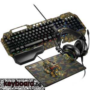 Клавиатура CANYON 4in1 Gaming set