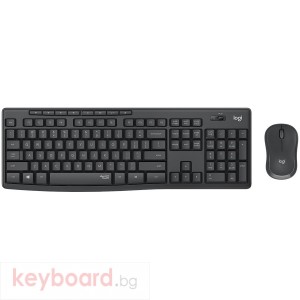 Клавиатура LOGITECH MK295 Silent Wireless Combo - GRAPHITE - US INT'L - 2.4GHZ - INTNL