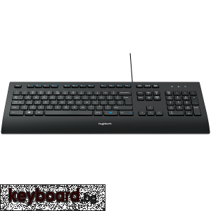 Клавиатура LOGITECH K280E Wired Keyboard - BLACK - RUS/INTNL - USB - B2B