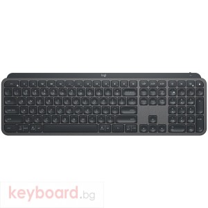 Клавиатура LOGITECH MX Mechanical Wireless Illuminated Performance Keyboard - GRAPHITE - US INT'L - 2.4GHZ/BT - EMEA - TACTILE