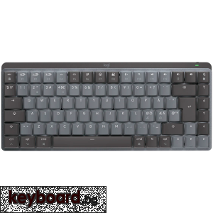 Клавиатура LOGITECH MX Mechanical Mini for Mac Minimalist Wireless Illuminated Keyboard - SPACE GREY - US INT'L - 2.4GHZ/BT - N/A - EMEA - TACTILE