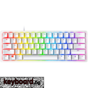 Геймърска клавиатура Razer Huntsman Mini - Mercury 60% Optical 