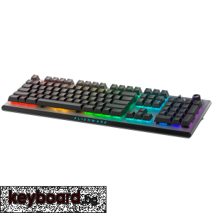Геймърска клавиатура Alienware Tri-Mode Wireless Gaming Keyboard - AW920K (Dark Side of the Moon)