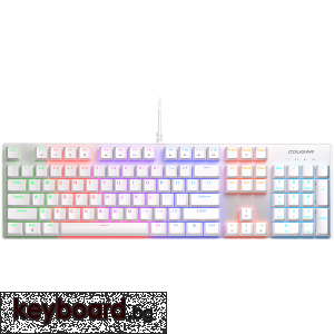 Геймърска клавиатура COUGAR GAMING Cougar | Ultimus EX | Keyboard | White