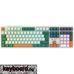 Геймърска клавиатура CANYON keyboard Shadder GKW-11 Mech RGB UK/US Wireless White