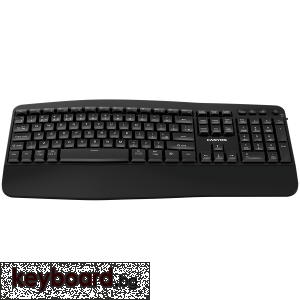 Клавиатура CANYON keyboard HKB-W6 Wireless Black