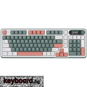 Геймърска клавиатура ROYAL KLUDGE RK-S98 Camping Green Gaming Keyboard Chartreuse switch