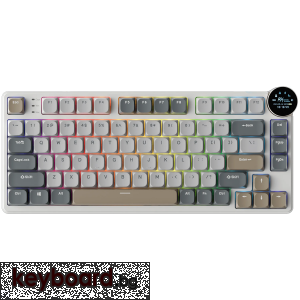Геймърска клавиатура ROYAL KLUDGE RK N80 Pearly Dawn Gaming Keyboard Red switch
